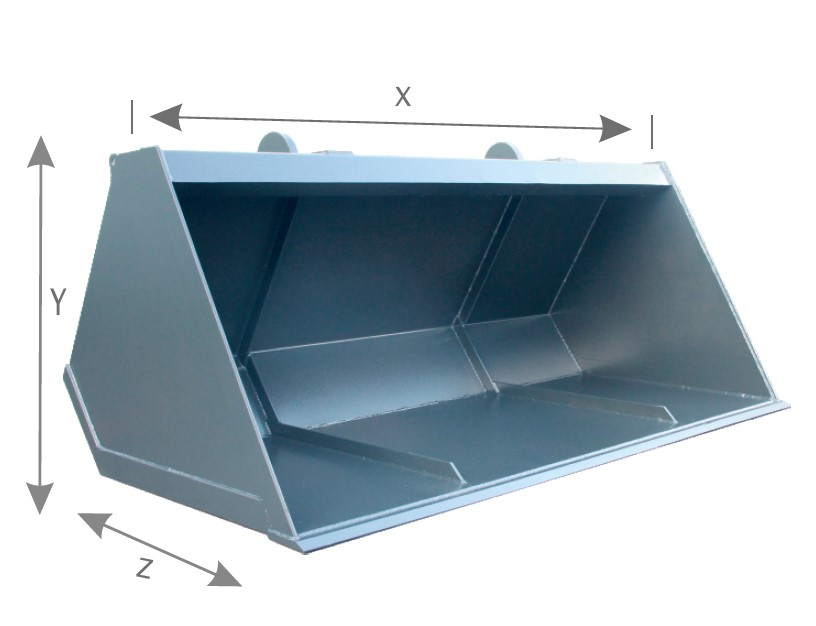 2,2 m³ Universalschaufel mit JCB Q-Fit