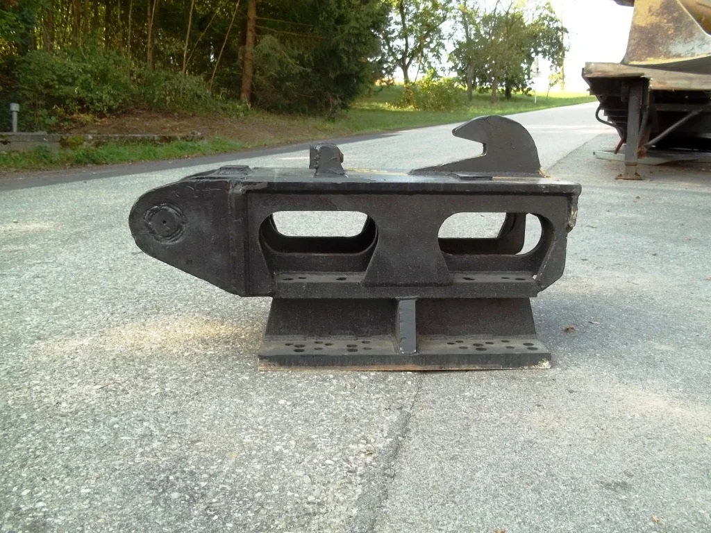 Anbauplatte für Volvo-Schnellwechsler