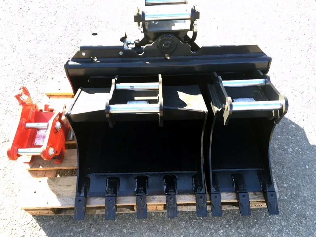 Löffelpaket für 1,5t Bagger